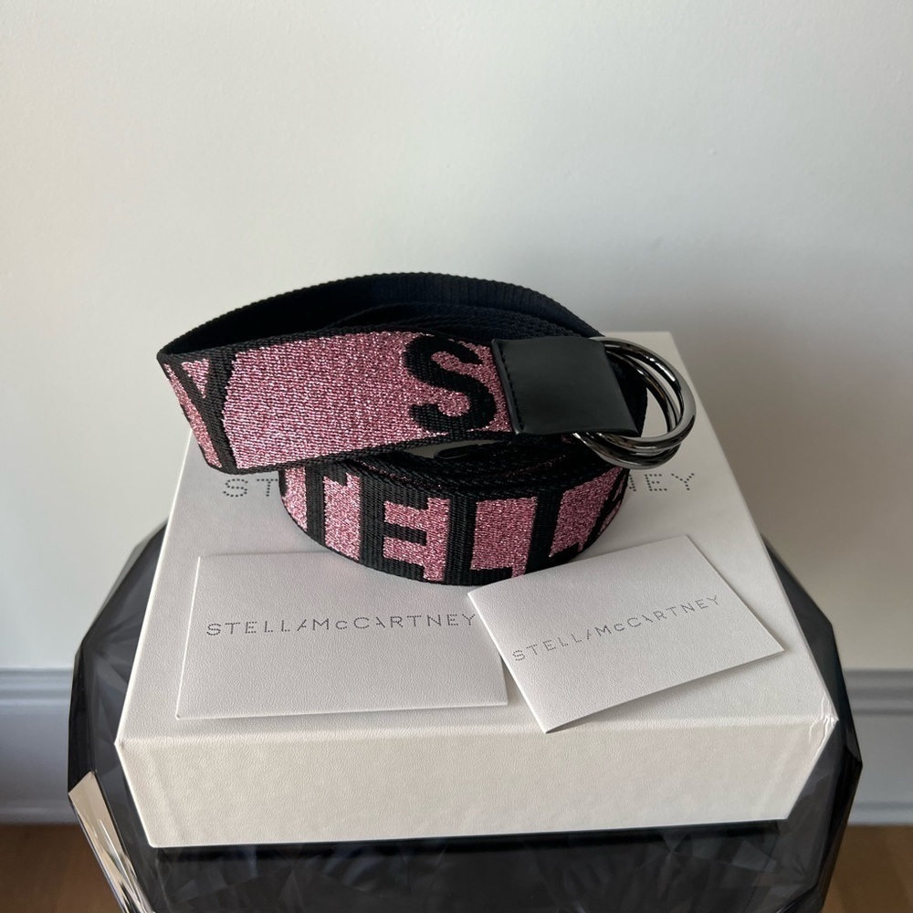 Stella McCartney Jacquard Logo Belt - Picture 7 of 8